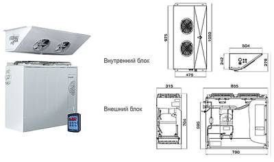 Сплит-система низкотемпературная POLAIR SB 216 P