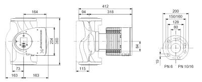 Циркуляционный насос Grundfos MAGNA3 80-120 F