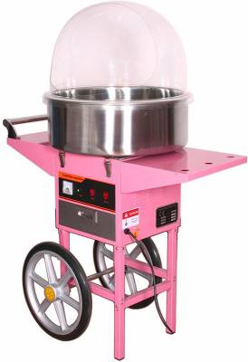 Аппарат для приготовления сахарной ваты STARFOOD ET-MF-05 с тележкой (диам.520мм)